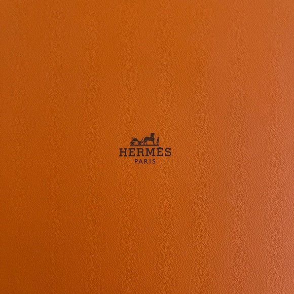HERMÈS gift box orange box - Picture 4 of 5